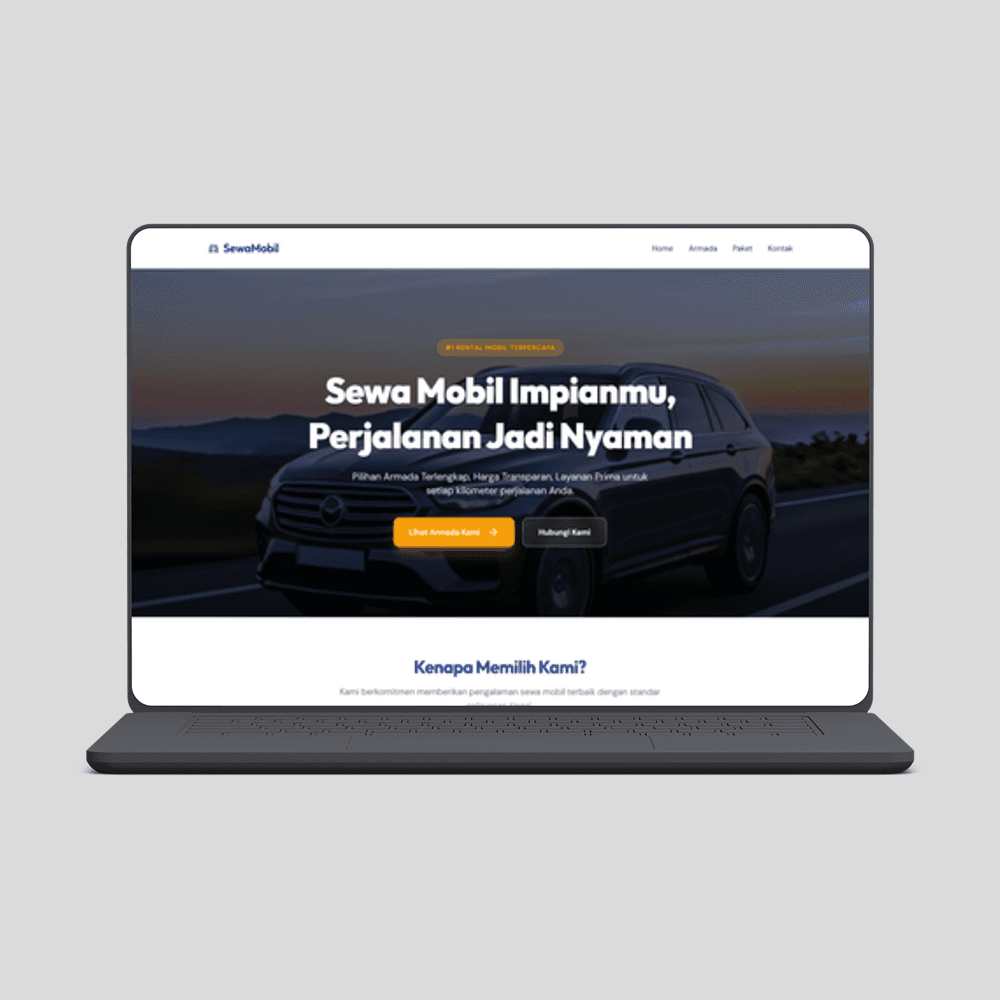 Rental & Sewa Mobil - Tampilan screenshot 4